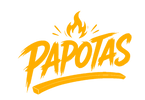 Logo oficial de Papotas, marca de papas fritas gigantes