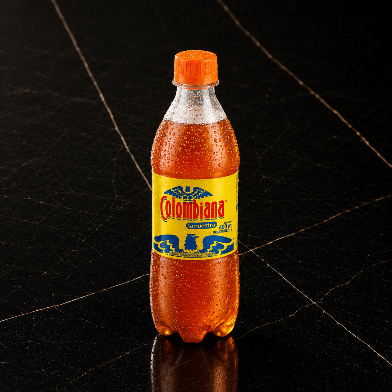 Gaseosa Colombiana 400 ml fría para acompañar las Papotas